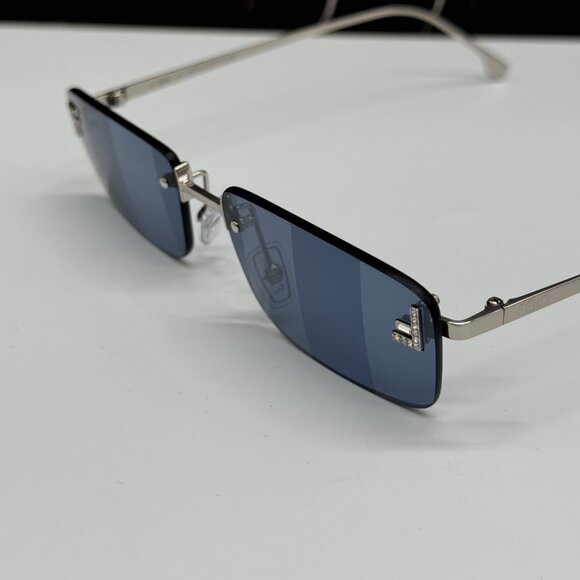 NEW FENDI FE4172US 16X SILVER/BLUE SUNGLASSES WOMEN FENDI - Picture 8 of 11